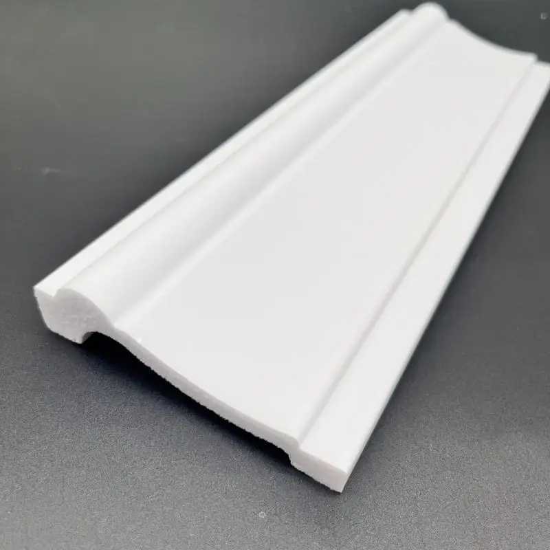 Easy Install Interior Decoration Polystyrene Anti-Moth Waterproof Flooring Accessories PS Skirting Board