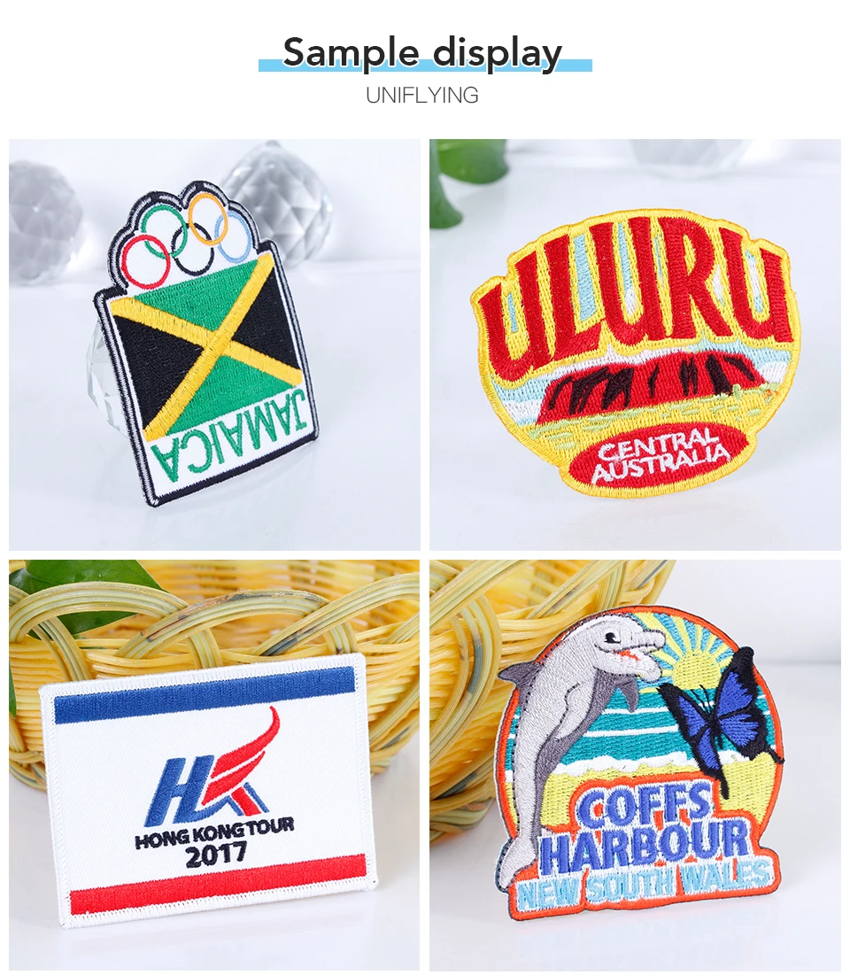 Hot sell Customized Wedding Embroidered  Bride patches