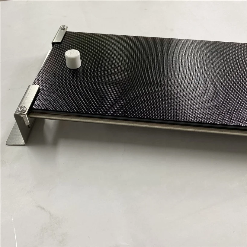Graphene heating element 4mm thickness far infrared heater black ceramic glass plate