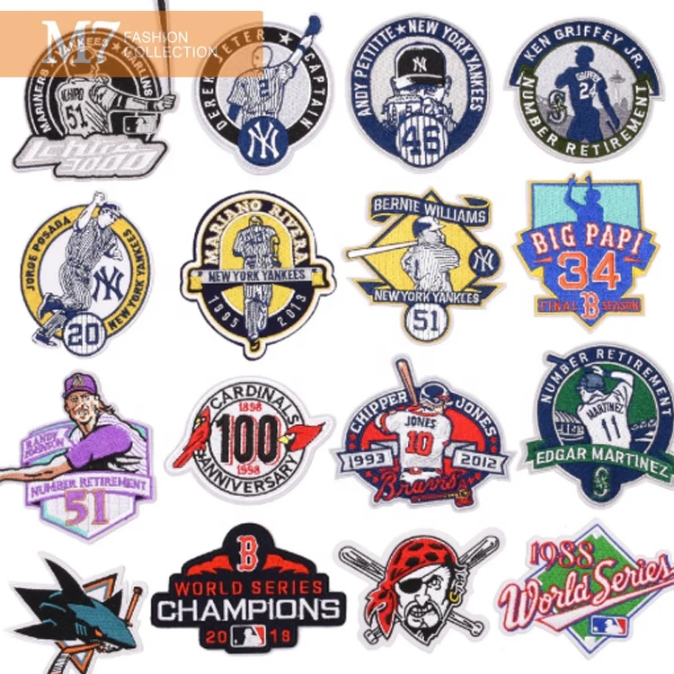 Оптовая продажа нашивок с печатным логотипом HZ025, нашивки для одежды с индивидуальной вышивкой