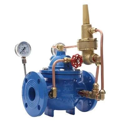 30years factory manufacture water control valve ductile iron flange differential pressure bypass water control valve