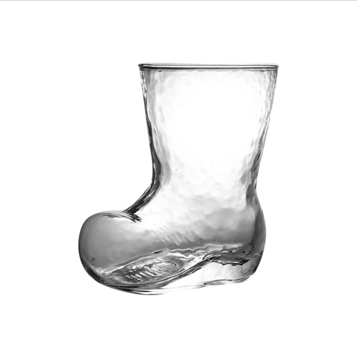 2023 Hot Sale New Korean Style Creative Clear Boot Shoes Shape Wine Glass Cocktail Glass Beer Glass Cups