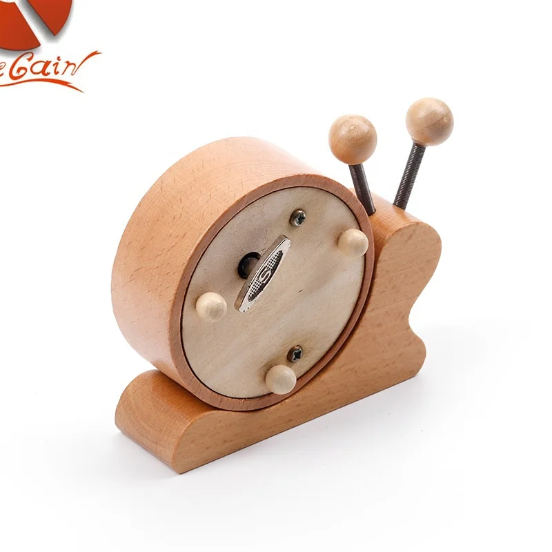cute animals music box,novelty gifts snail shape music box
