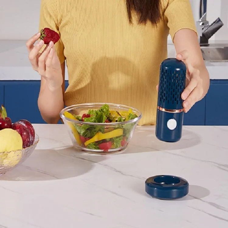 Ультразвуковая машина для очистки фруктов Realsin, USB зарядка, очиститель фруктов и овощей, Очистительная капсула