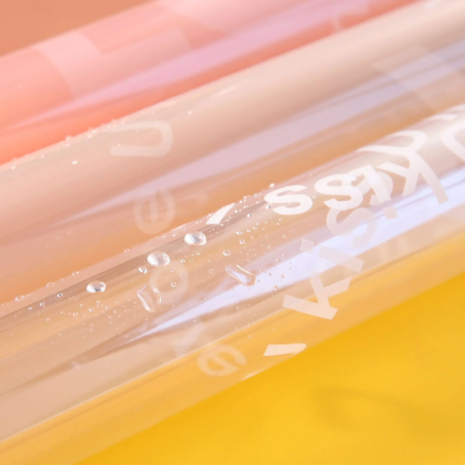 Yohpack Stock Wholesale Packaging Flower Paper Crystal Transparent Jelly Film Thickened Waterproof Cellophane