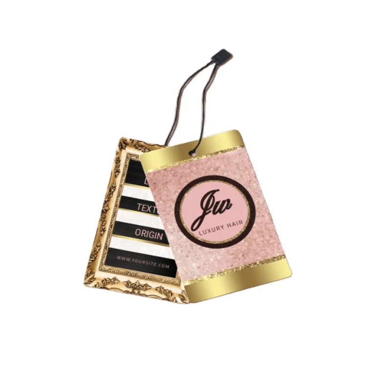 Изготовленный на заказ бренд с логотипом одежды футболка спасибо повесить бирки бумажная этикетка висит одежда бирка индивидуальные волосы парик бирки