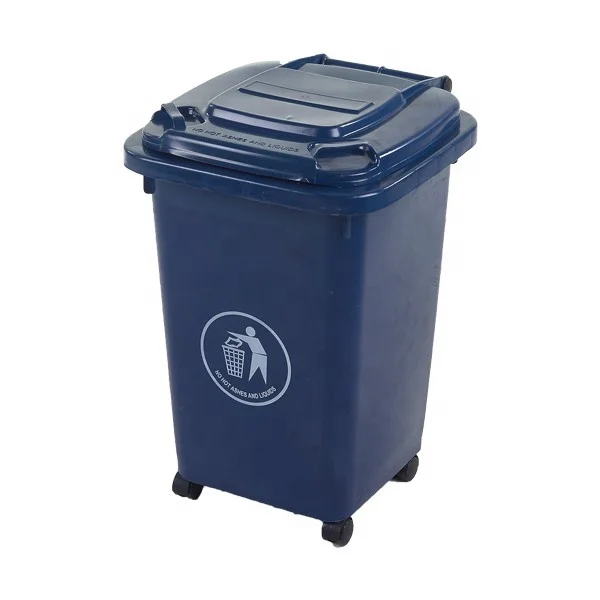 Home 60L Garbage Can Kitchen Storage Container Trash Bin