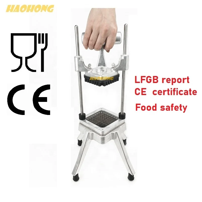 high quality Manual stainless steel French fry cutter /potato chips cutter /vegetable cutter blade set