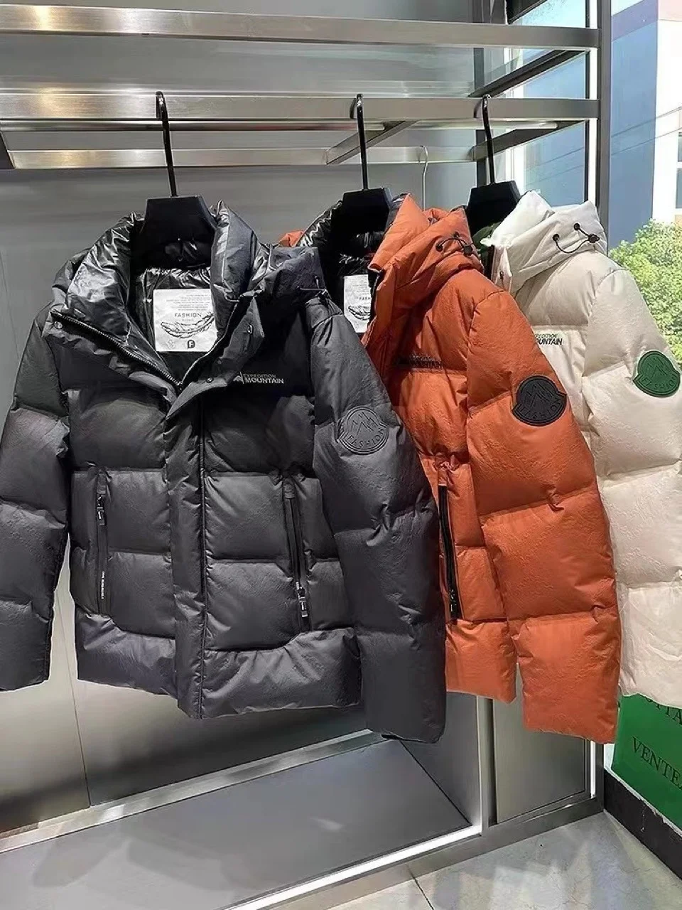 Mens Winter Coats Warm Puffer Jacket Thicken Winter Parka Padded Outwear with Hood