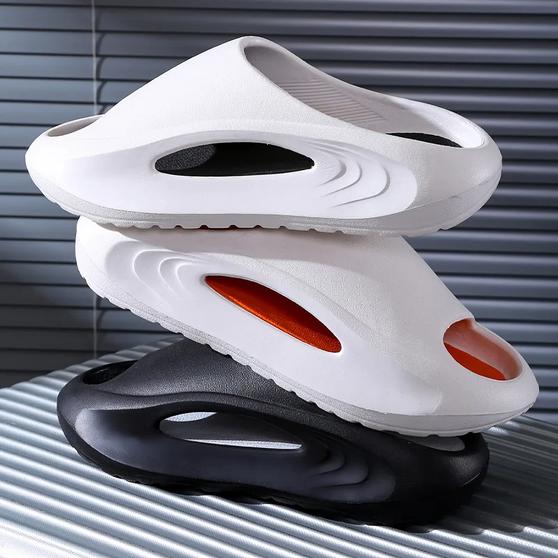 Hot sales  Summer Outwear 2024 New Indoor Home Cool Anti slip Sports Men Slippers