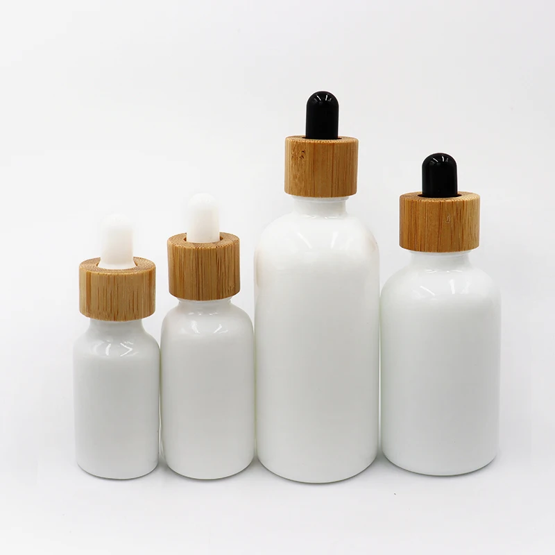 Factory Direct Sales Lowest Price Milk White Wood Cover Perfume Essential Oil Skin Care Sub bottle