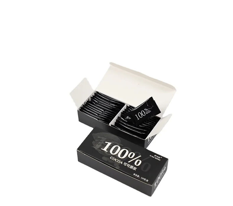 Sugar-free Pure Cocoa Butter Pure Dark Chocolate Gift Box Baked Snacks for Girlfriend