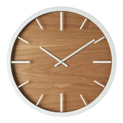 New arrivals 12inch 30cm modern natural european quartz wall clock home decorative for living room