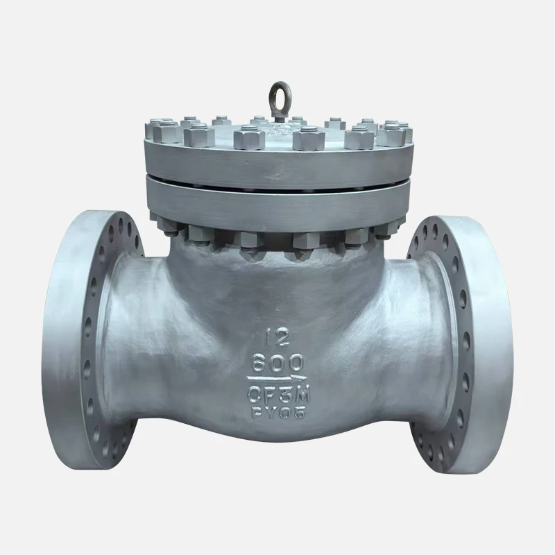 API600 High Pressure Stainless Steel Check Valve Duplex Steel 4A 5A 6A Class600 CF3M ANSI Flange Swing Check Valve