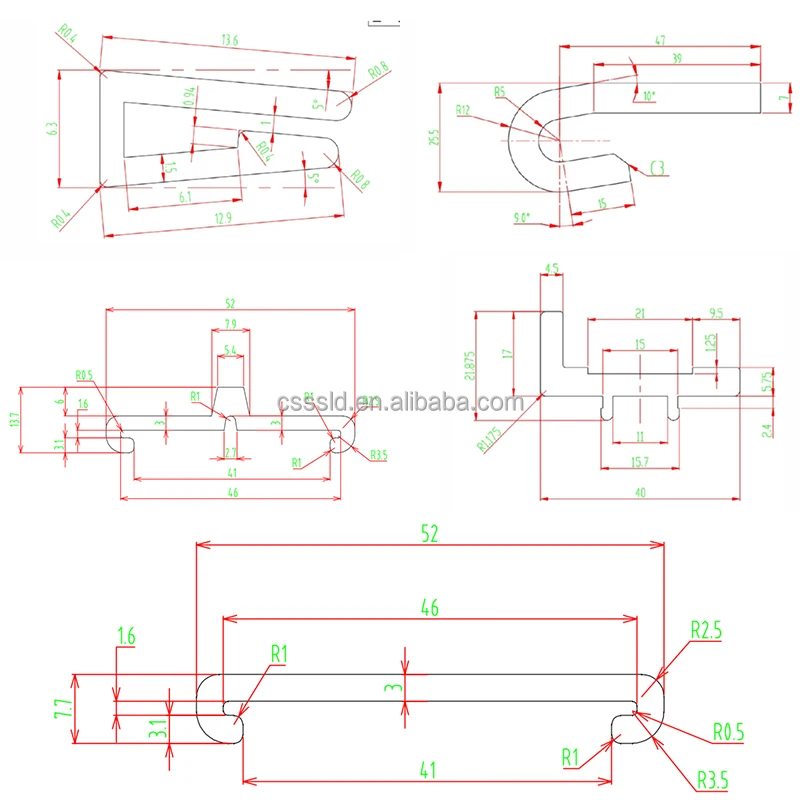 China Factory Custom Uhmwpe Plastic Profile Wear Strips For Conveyor System Customized Extruded Plastic Wear Strips