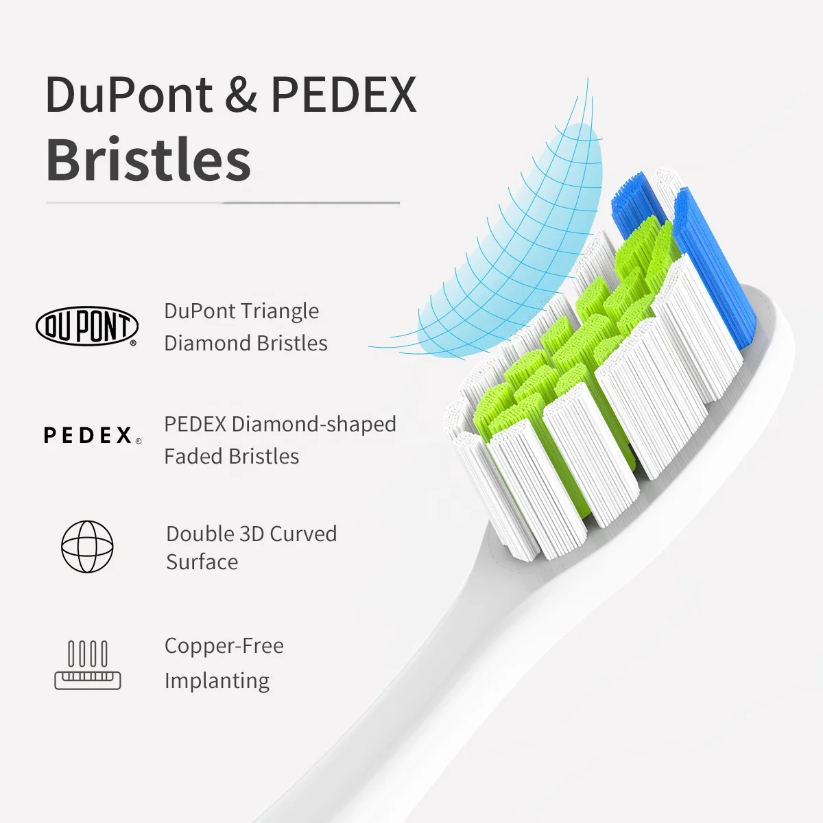 Высококачественная портативная умная зубная щетка из сплава для взрослых перезаряжаемая IPX7 звуковая электрическая с УФ-футляром путешествий