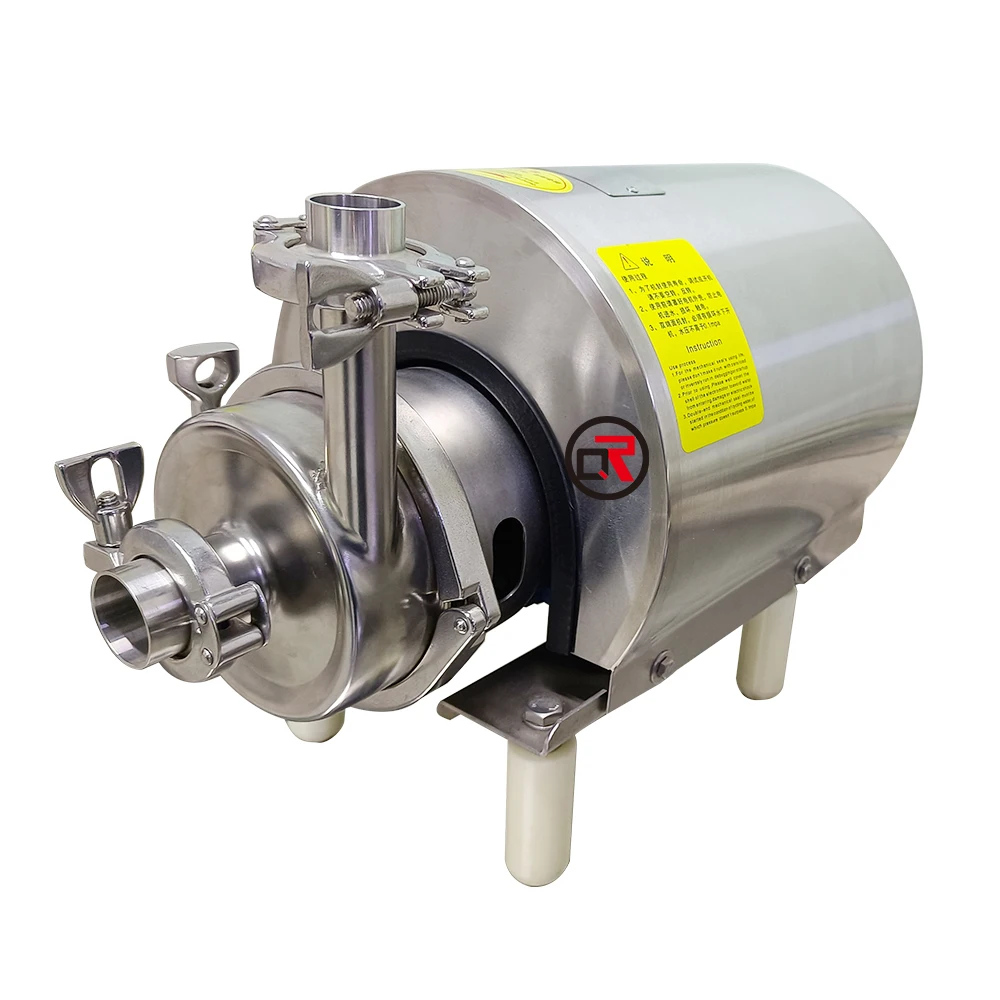 Food grade stainless steel ss316l sanitary complete high pressurse impeller pump