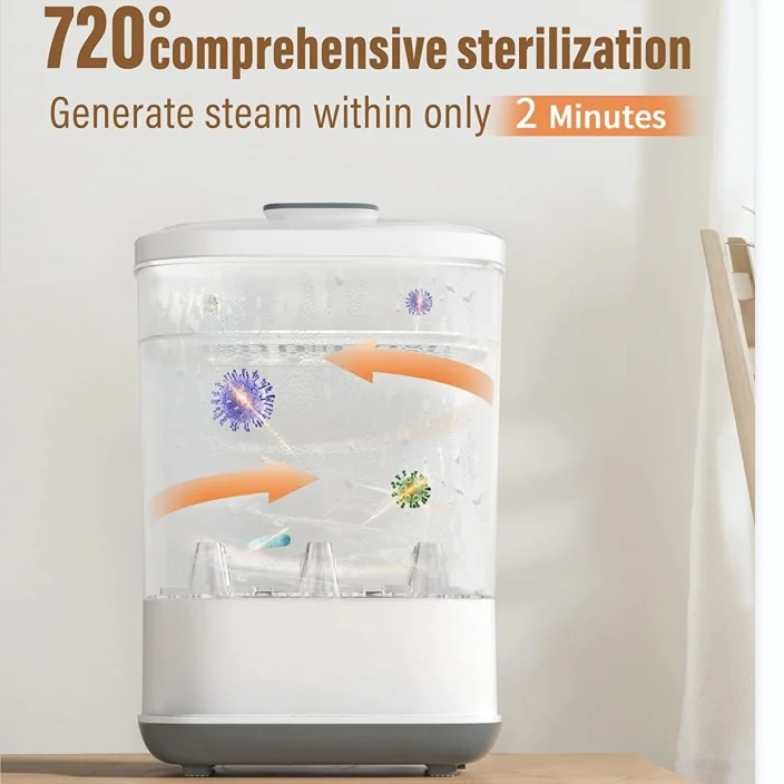 High Quality Factory Price drying steam electric pet bottle baby milk bottle sterilizers