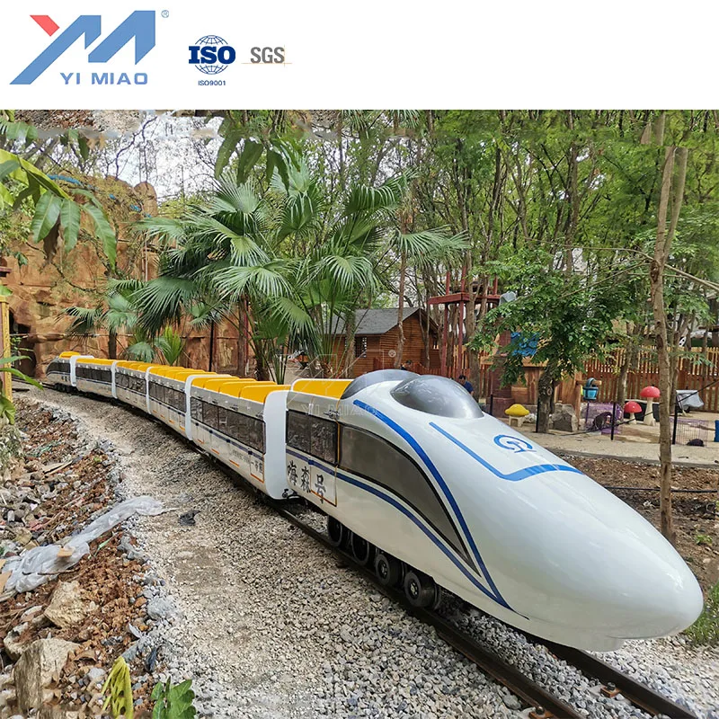 outdoor children attraction holiday village usage 16 seats open sightseeing railway train