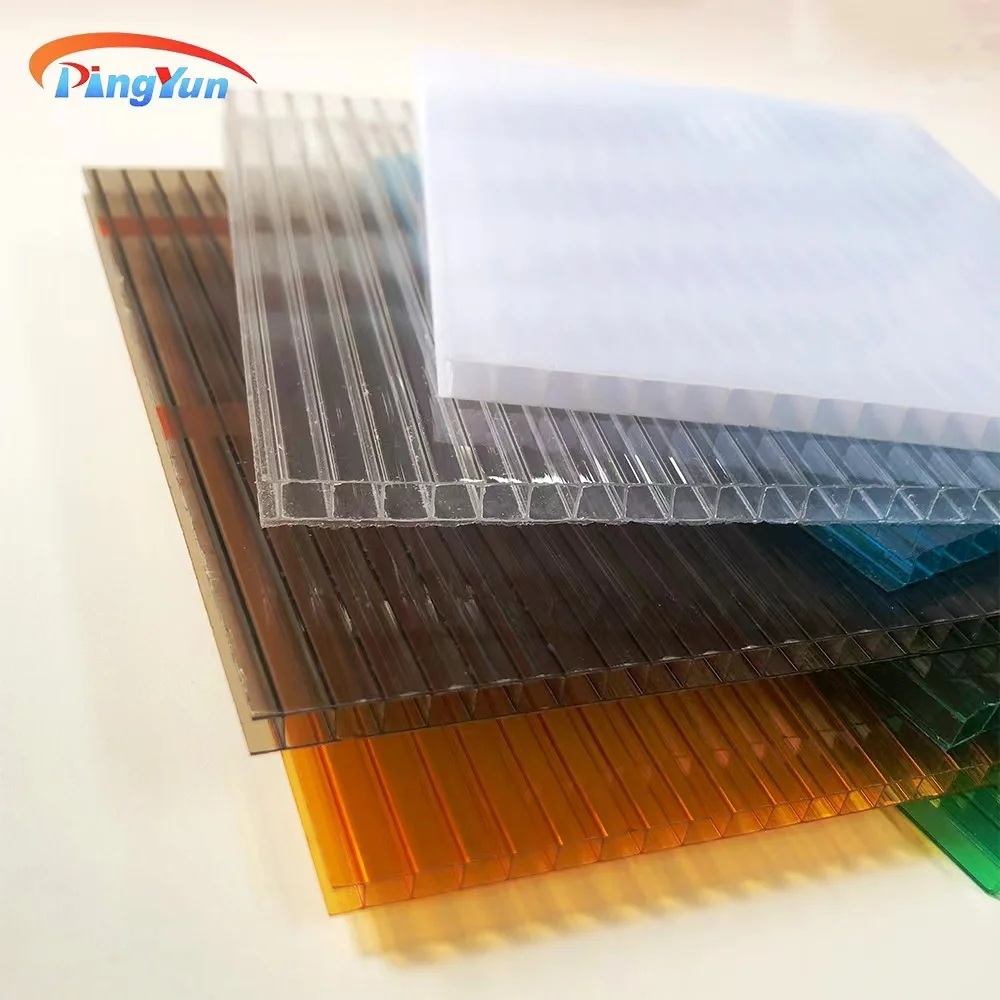 16mm Polycarbonate Coloured Roofing Sheets 5 Wall Images for Sale