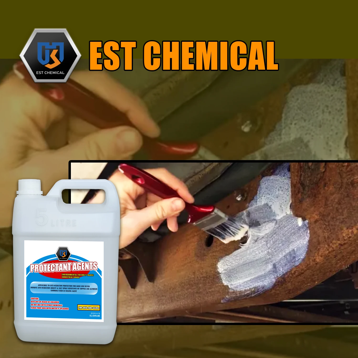 Multi functional jewelry coating protective sealant for gold and silver anti tarnish chemical