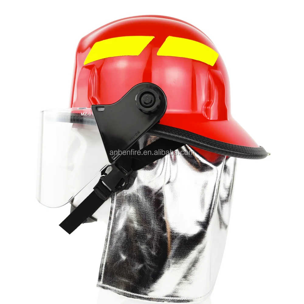 ANBEN FIRE Flame Retardant anti Smashing Fire Fighting Protective Firefighter Safety Helmet for Firemen