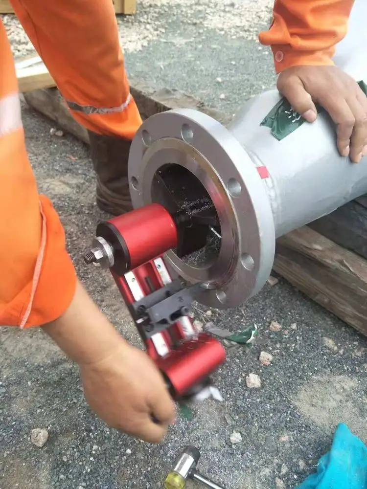 
Portable Flange Facing Machine With Hand Power Easy To Set up Made by JOYSUNG 