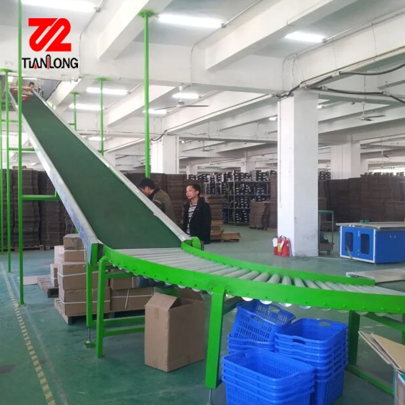 Grain Bag Incline Belt Conveyor