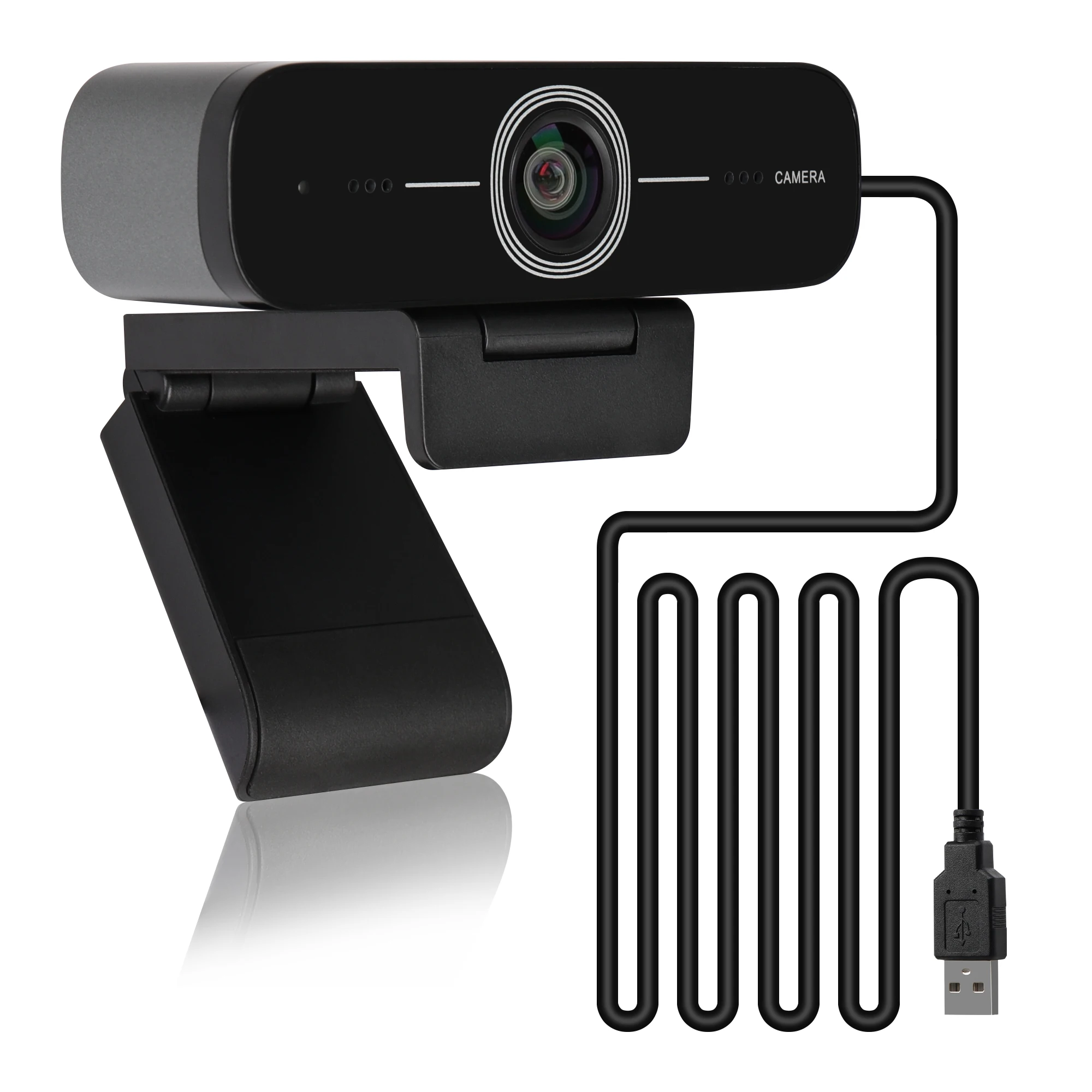 Лучшая цена FMK104 OEM ODM 30FPS Zoom Skype OBS USB plug and play Live потоковая веб-камера с двойным микрофоном Full HD 1080P