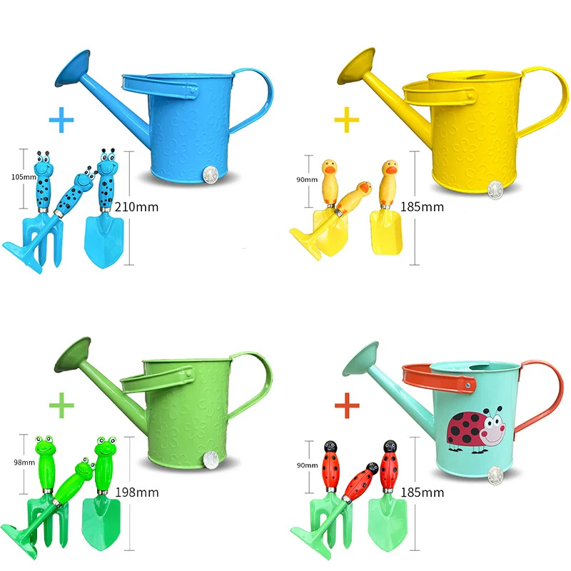 Green powder Coated Galvanized, Water Can Simple Plain Wholesale Water Can Garden Ware Classic Stylish Luxury Watering Can/