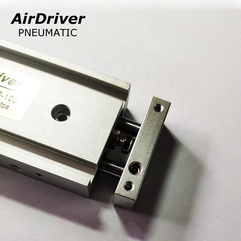 SMC Model CXSM series Daul Rod Cylinder with Double Rod,Slide Bearing and Ball Guide Bearing for choose