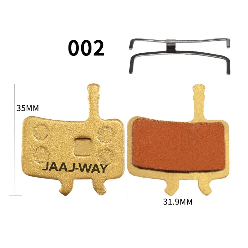 2024 Less Noise Best bicycle  Universal Full Metal Disc Brake Pad