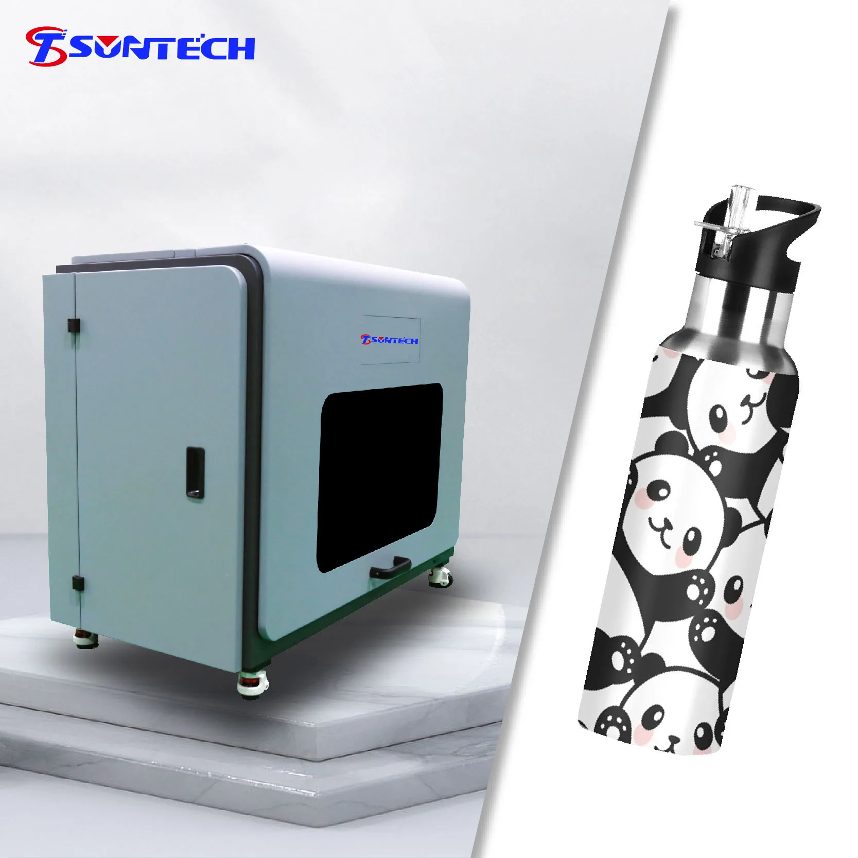 Hot high-speed cylindrical DF360uv printer 3d relief inkjet conical bottle can glass color printing machine commercial equipment