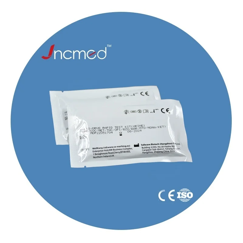 JCMED Drugs Abuse Testing Multi Panel 10 with Adulterants CE Certificate