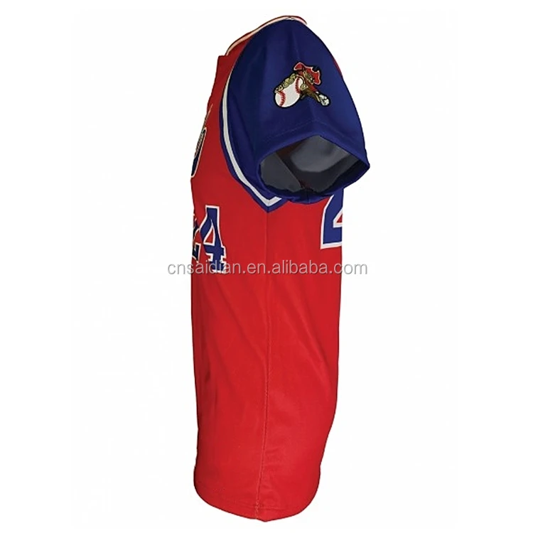 cheap custom 100% full dye sublimation polyester baseball jerseys