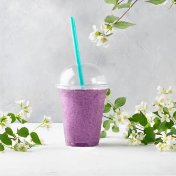 Disposable plastic PET cup party cold drinks logo coffee ice cream beverage PET clear takeaway togo Cup with lid