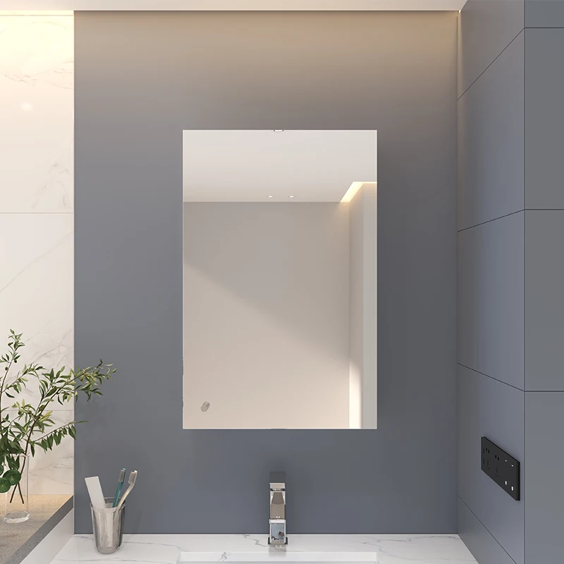 Best Selling Bathroom Vanity Stainless Steel Mirror Cabinet Standing Mirror Jewelry Cabinet Display Cabinet