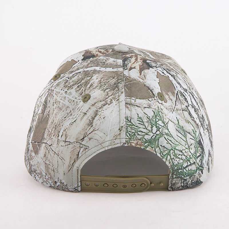 Custom Logo Hunting Camo Tree Pattern Camouflage Snapback Gorras Real Camo Baseball Caps For Boy Cap