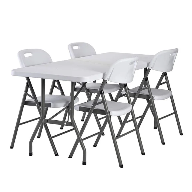Outdoor portable stackable commercial seat lightweight white plastic folding party dining chairs