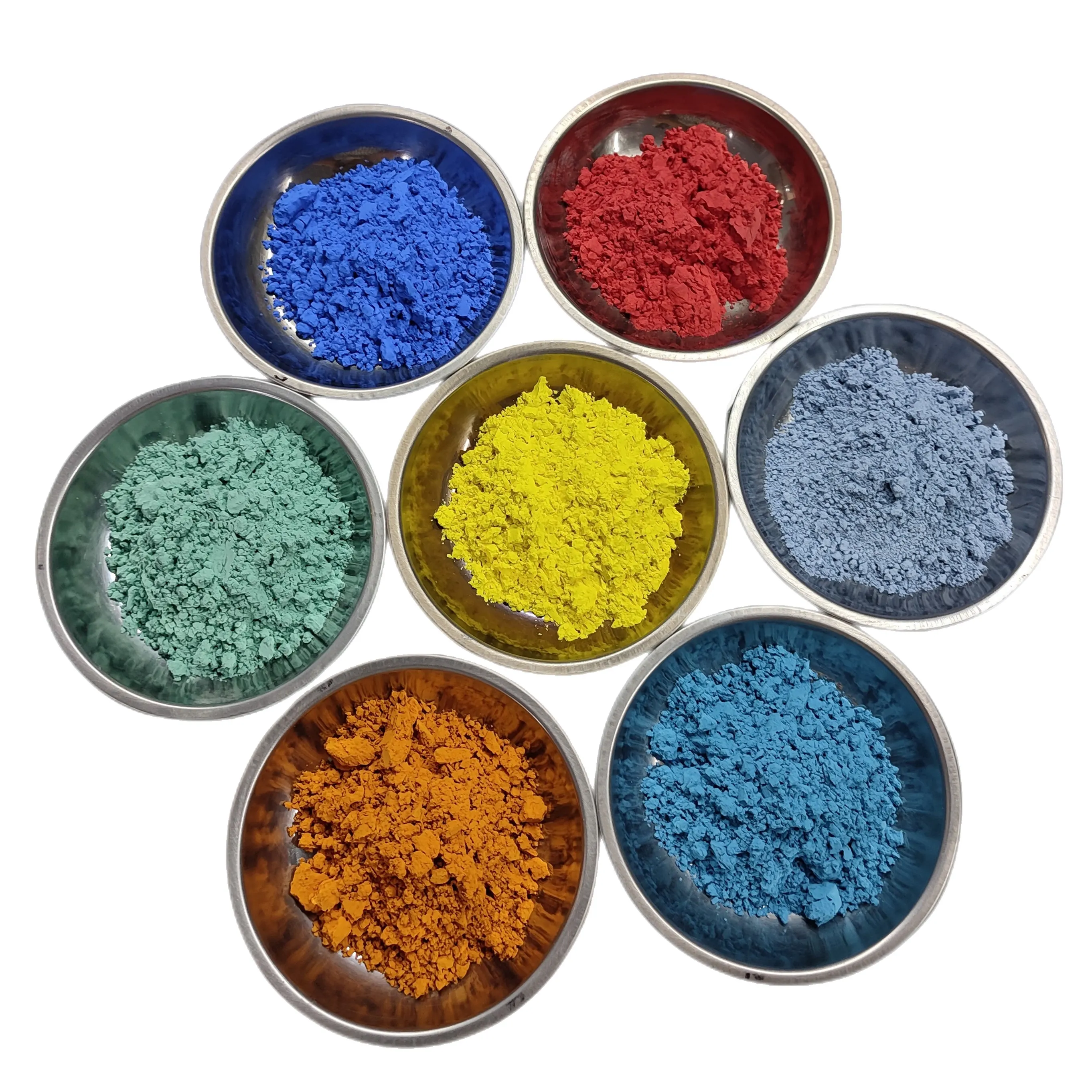 11 years China factory glaze ceramic pigment glaze pigment color powder for porcelain 24 colors