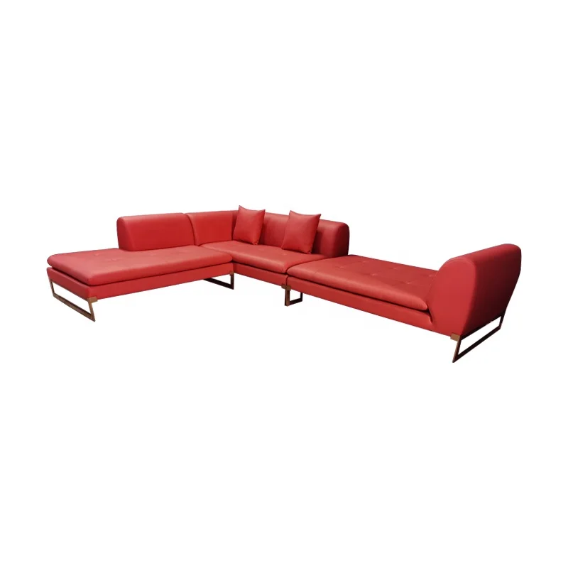 
Modern Design Living Room Customized Sofa 7 Seaters Sectional Sofa Leather Sofa Set luxury couch Tailor-made Available 