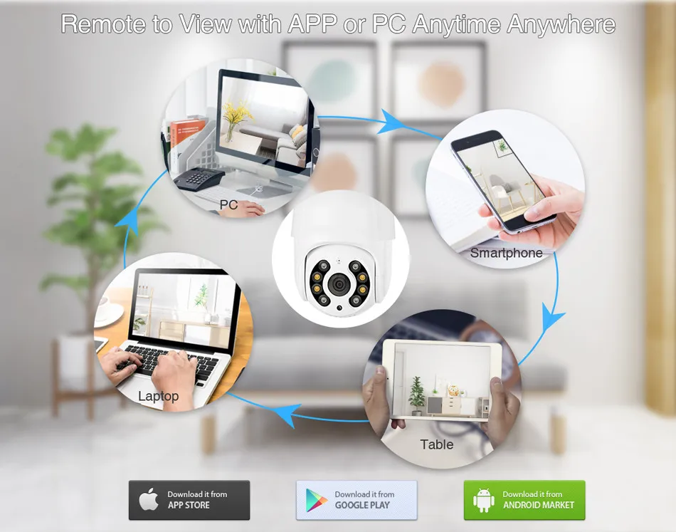 Inlifecam 1080P Ptz Bullet WiFi Скорость IP камеры видеонаблюдения P2P