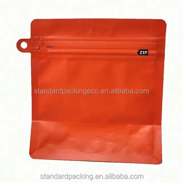 Wholesale 250g 500g 1kg aluminum foil flat square bottom matte printing pouches zipper coffee bags