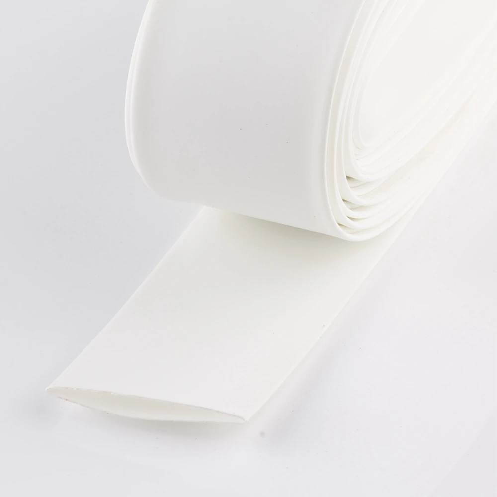 30mm white Heat Shrink Tubing Wire Wrap Cable Sleeve Assortment Ratio 2:1 Electric Insulation Tube