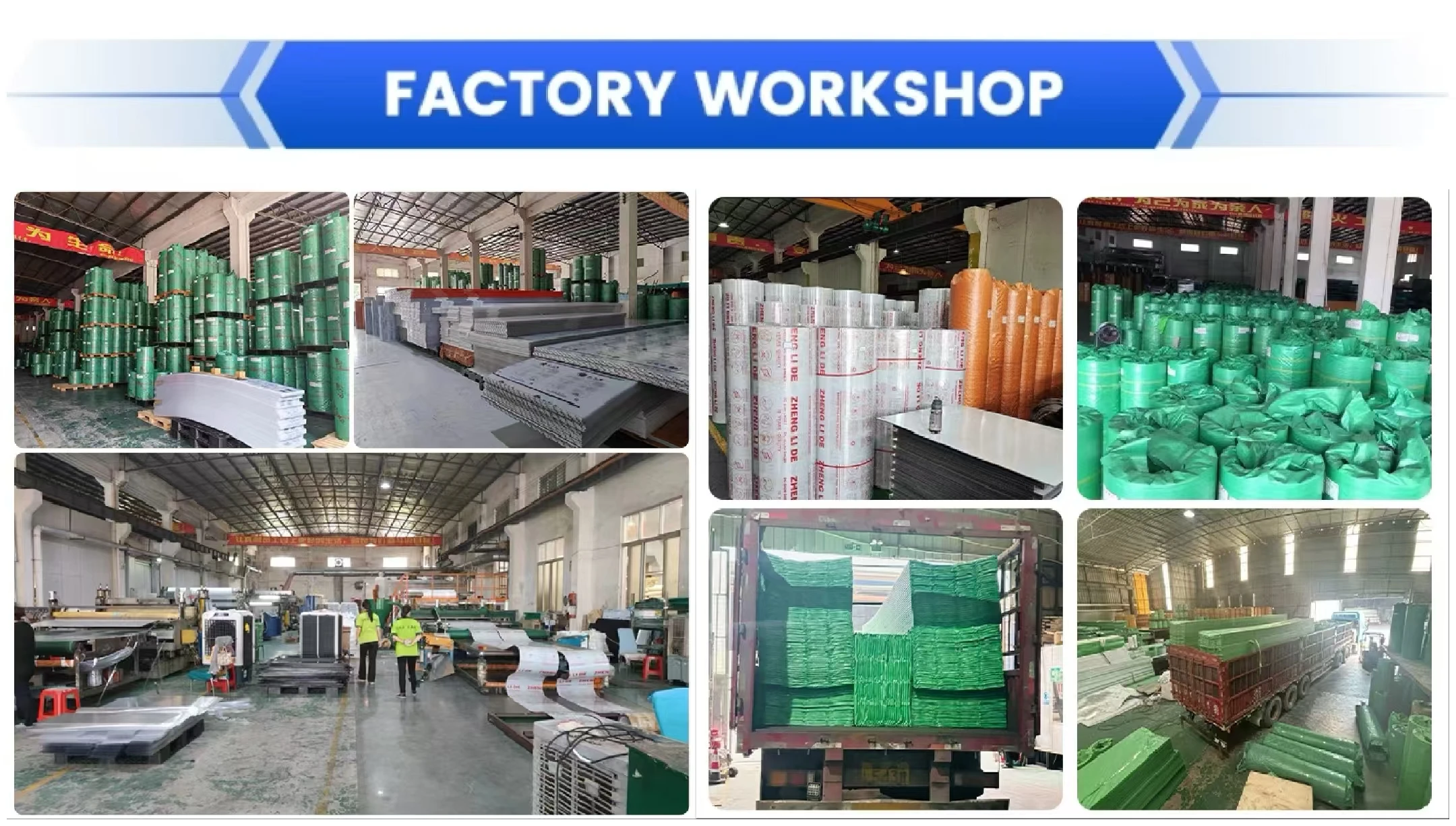 Modern transparent polycarbonate corrugated transparent roofing panels