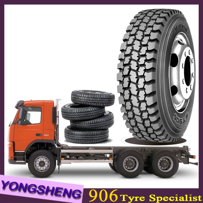 Truck Wire Tires 12R22.5 HL227 New Anti-Slip and Wear-Resistant Vacuum Tires for Dongfeng Buses Trucks Model Number 9.00r20