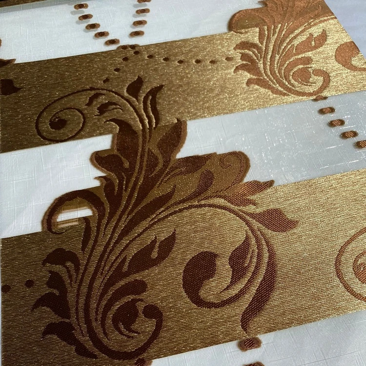 Custom Manual Roller Blinds Shades Shutters Blackout Ready Made Zebra Day And Night Blind fabric turkey