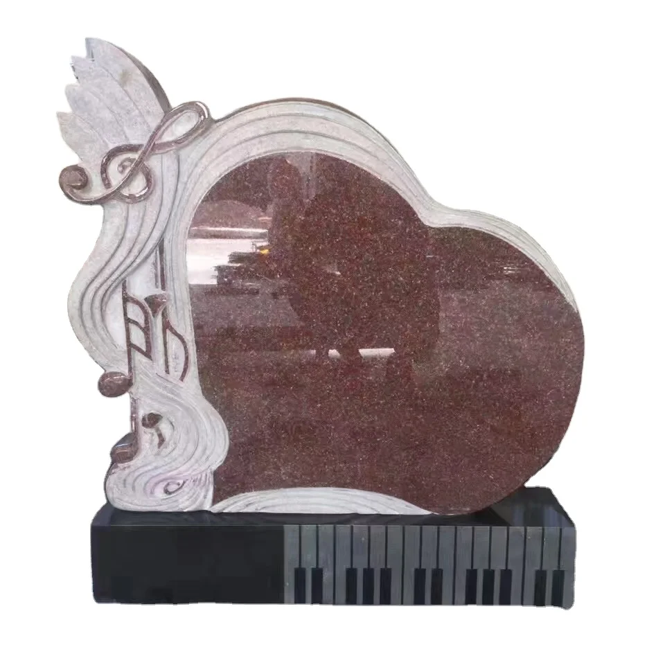 Chinese Cheap Granite Grave Stones Cemetery Tombstones and Monuments Gravestone with Factory Price