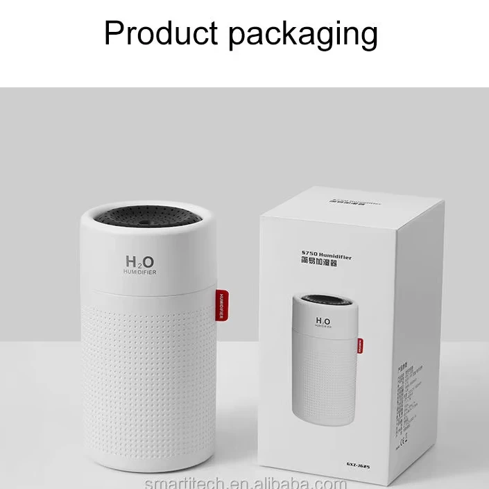 Wholesale High Quality Office Desktop Ultrasonic Cool Mist Air Humidifiers Rechargeable Constant Temperature Steam Humidifier