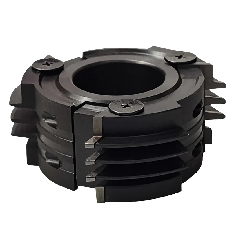 LIVTER Replaceable Woodworking Finger Joint Tool Vertical Milling Forming Tool Cutter Head